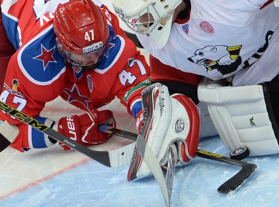 KHL. CSKA vs. Traktor