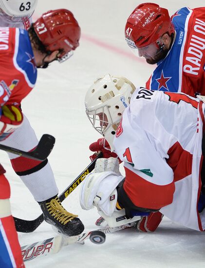 KHL. CSKA vs. Traktor