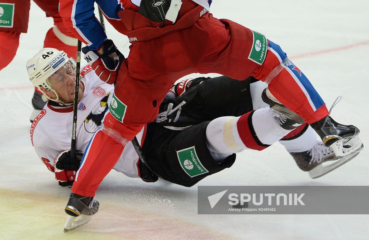 KHL. CSKA vs. Traktor