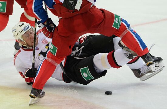 KHL. CSKA vs. Traktor