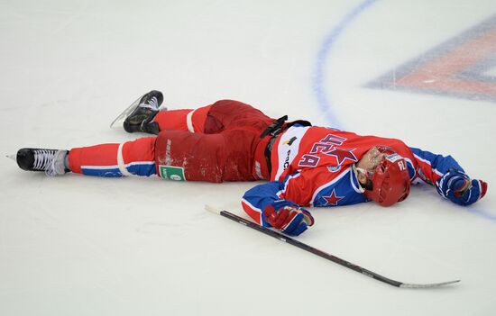 KHL. CSKA vs. Traktor