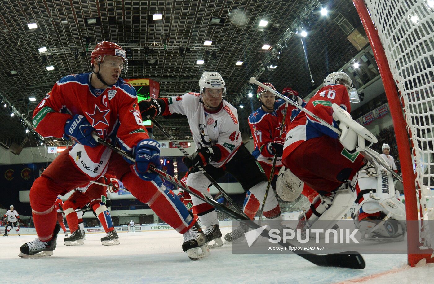 KHL. CSKA vs. Traktor