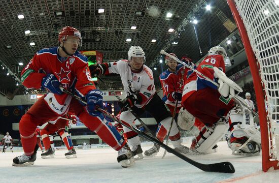 KHL. CSKA vs. Traktor