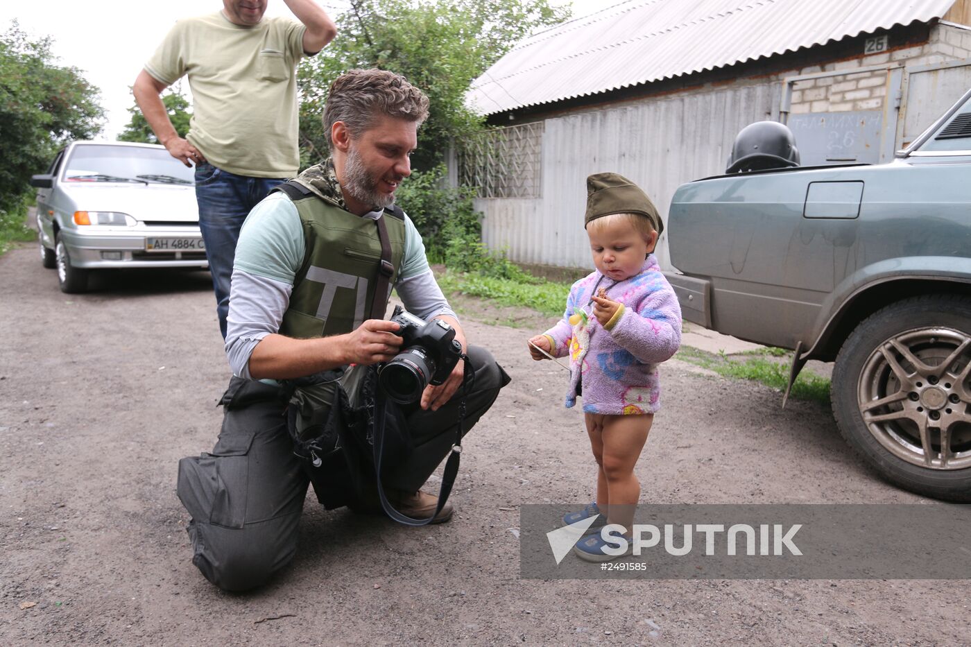 Rossiya Segodnya photo correspondent Andrei Stenin