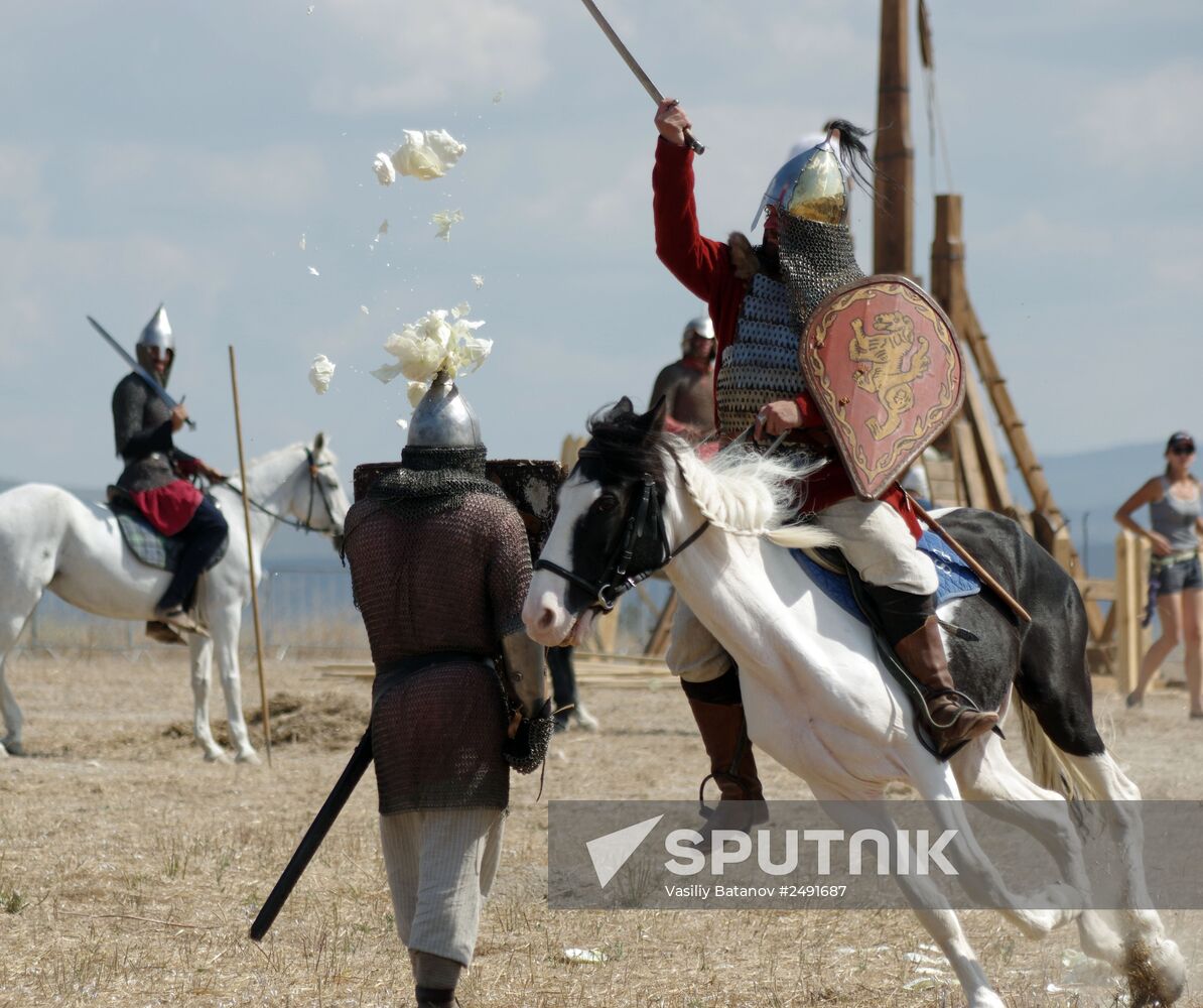 Medieval Day at Crimean Military Historical Festival