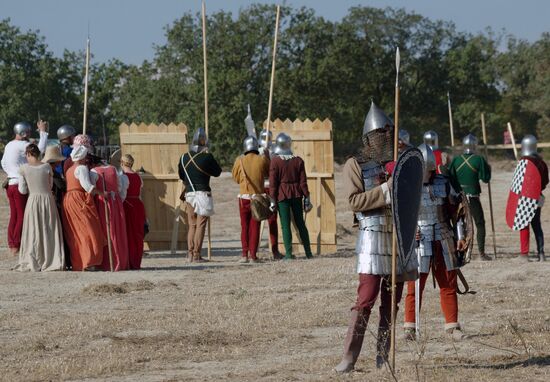 Medieval Day at Crimean Military Historical Festival