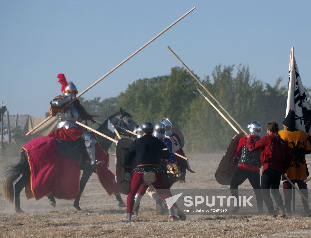 Medieval Day at Crimean Military Historical Festival