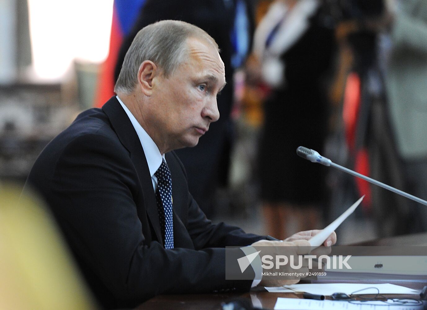 Vladimir Putin attends SCO summit