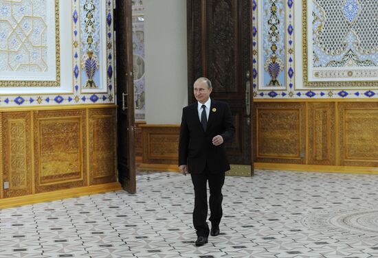 Vladimir Putin attends SCO summit