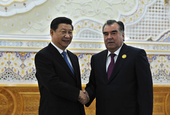 SCO summit in Dushanbe