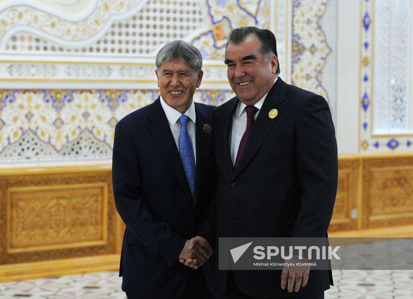 SCO summit in Dushanbe