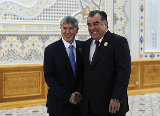 SCO summit in Dushanbe