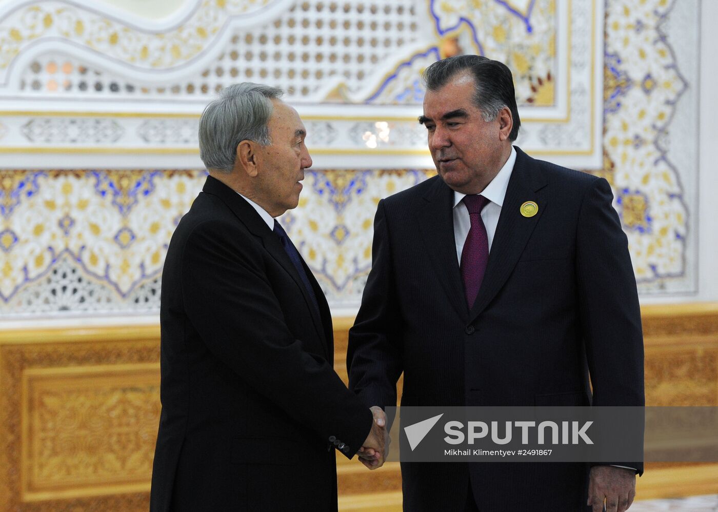 SCO summit in Dushanbe