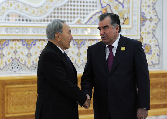 SCO summit in Dushanbe