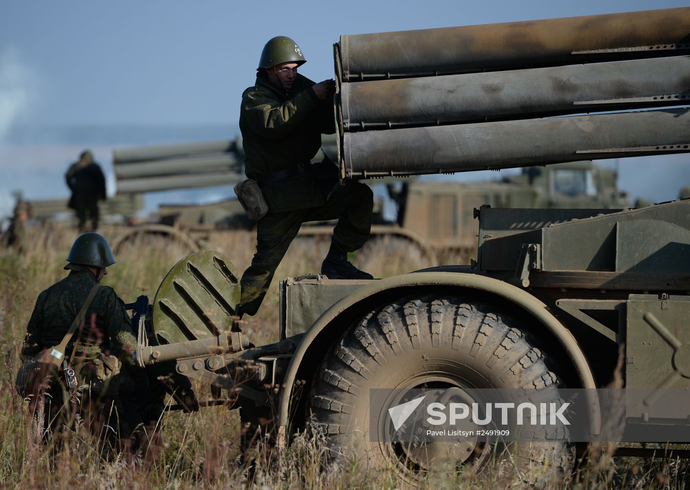 Exercise at Chebarkul firing range