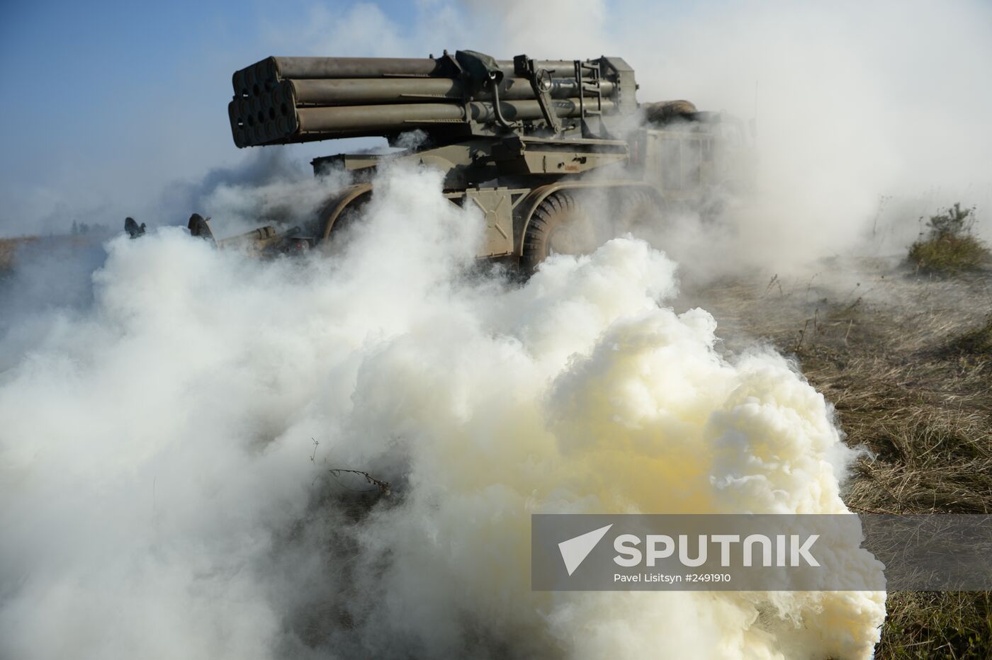 Exercise at Chebarkul firing range
