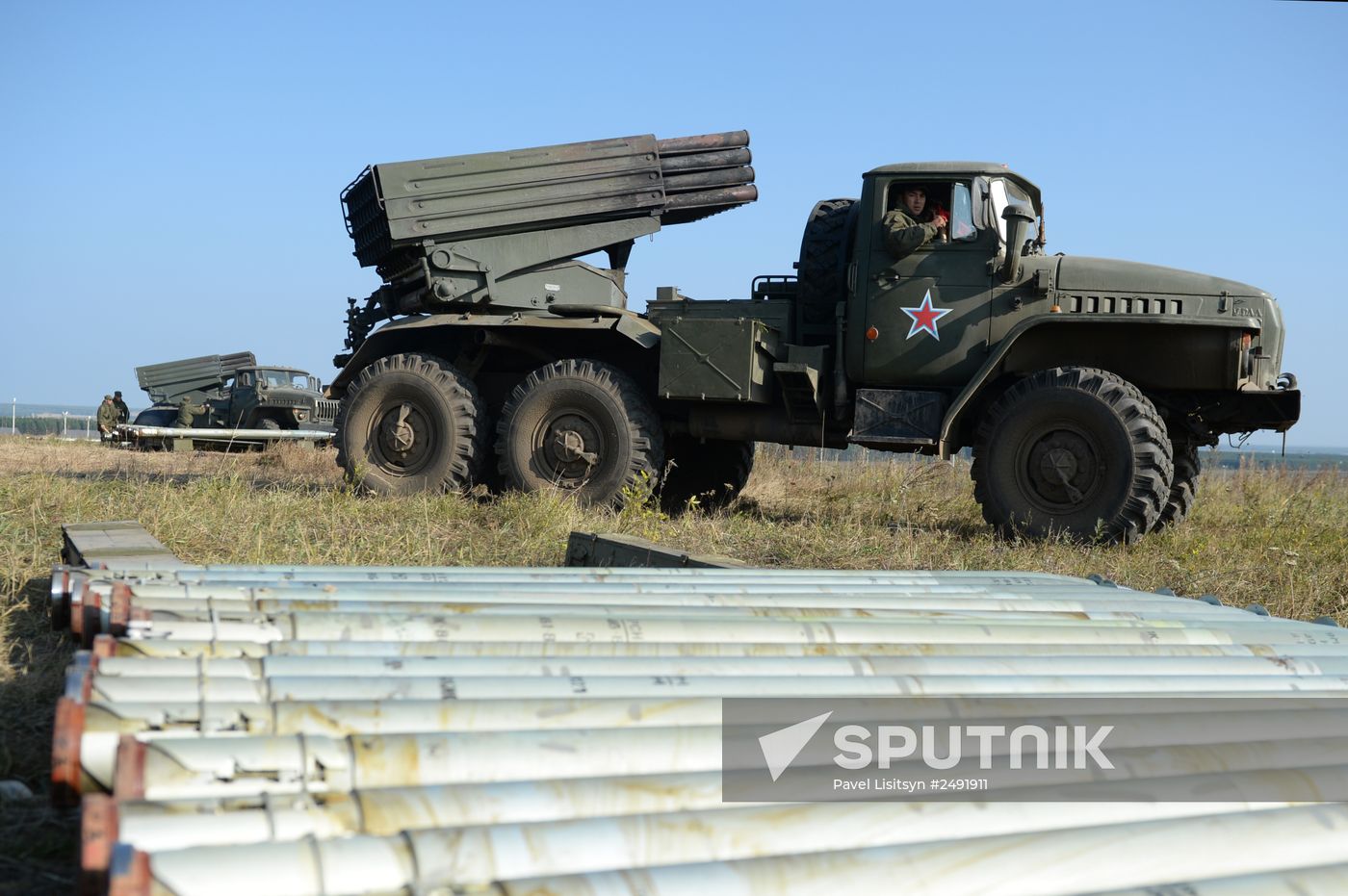 Exercise at Chebarkul firing range