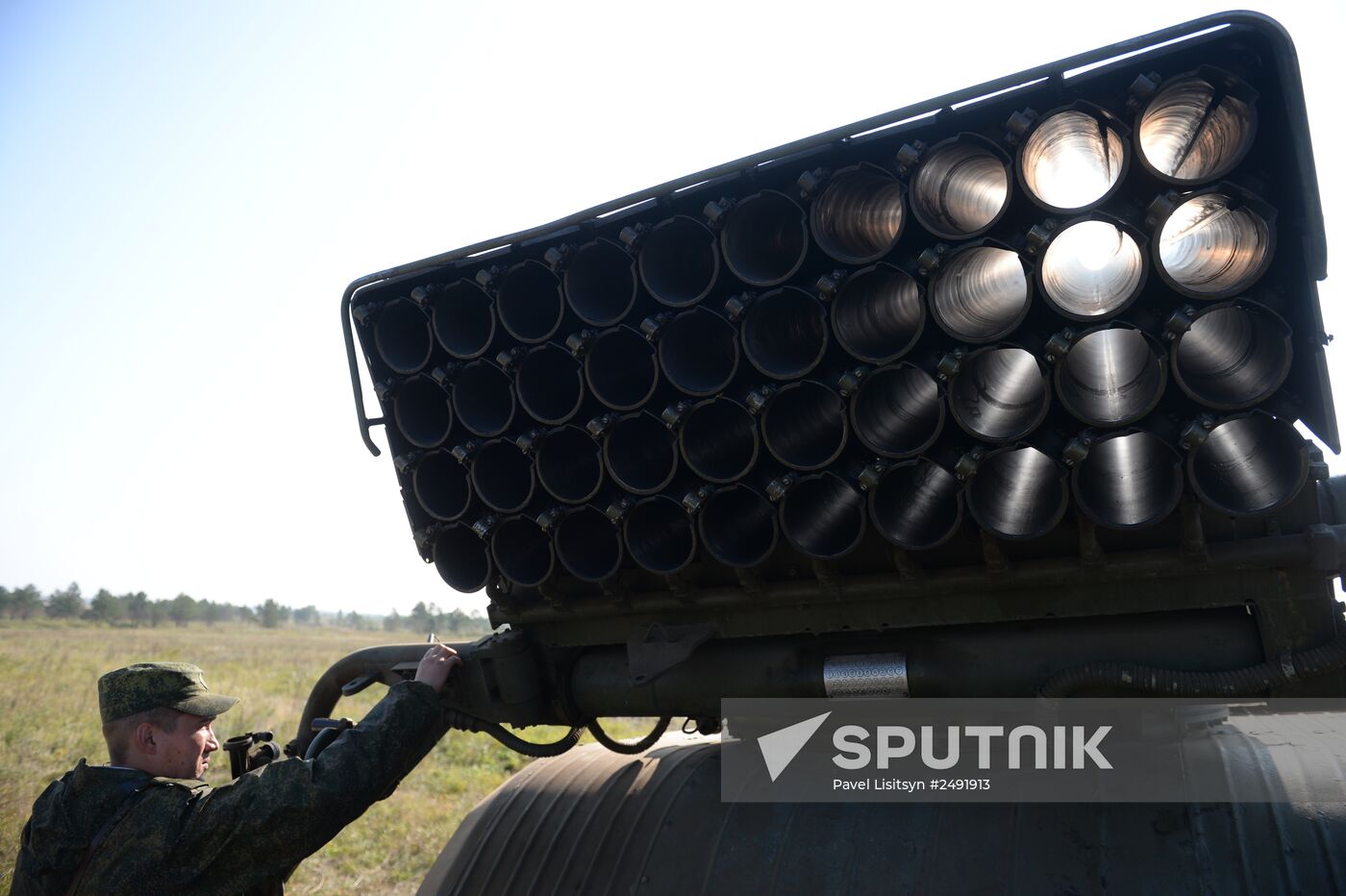 Exercise at Chebarkul firing range