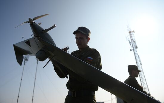 Exercise at Chebarkul firing range