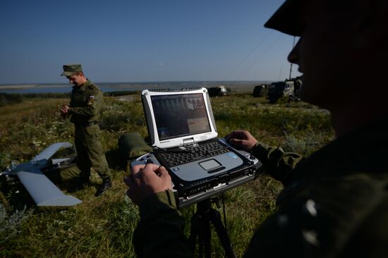 Exercise at Chebarkul firing range