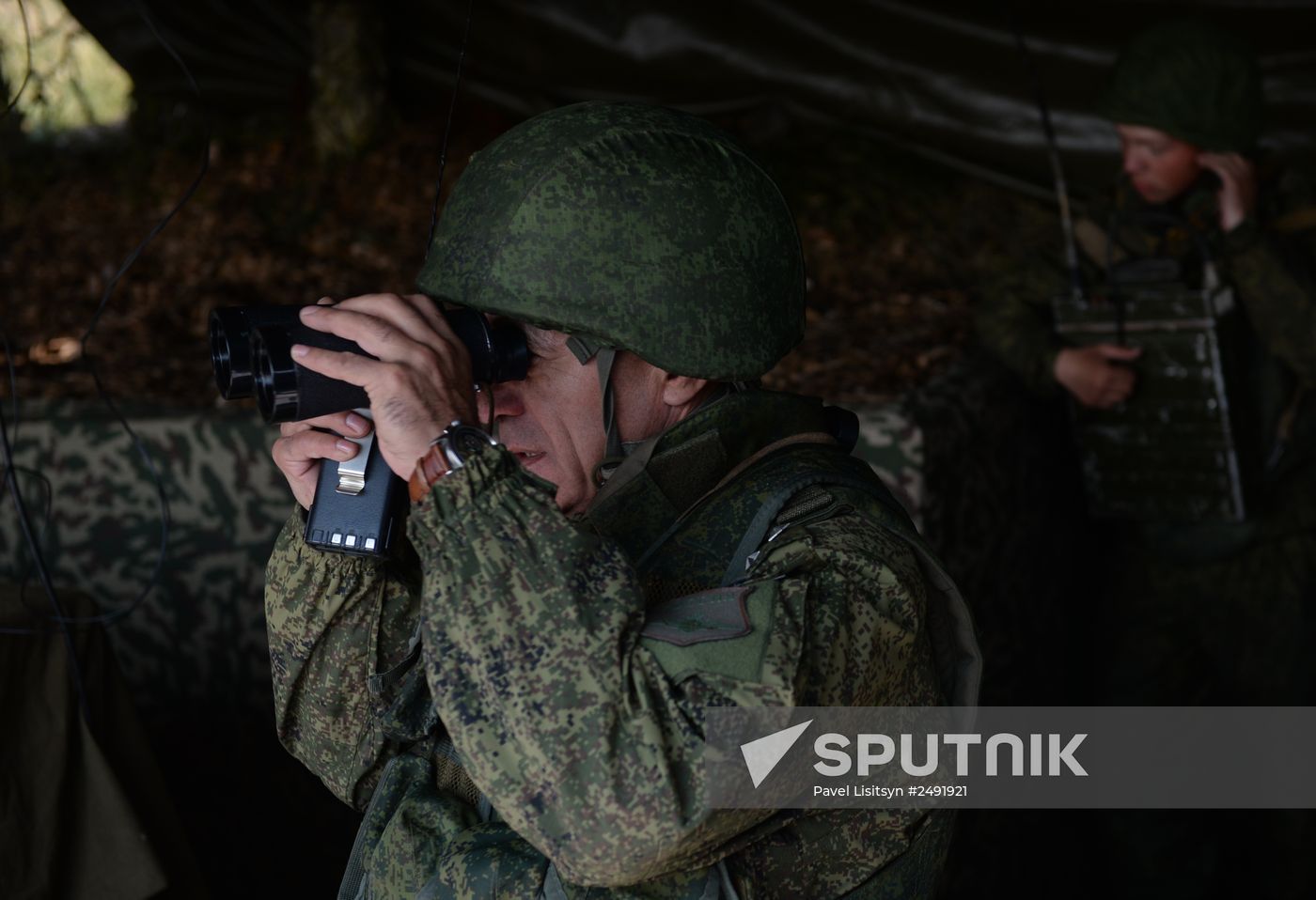 Exercise at Chebarkul firing range