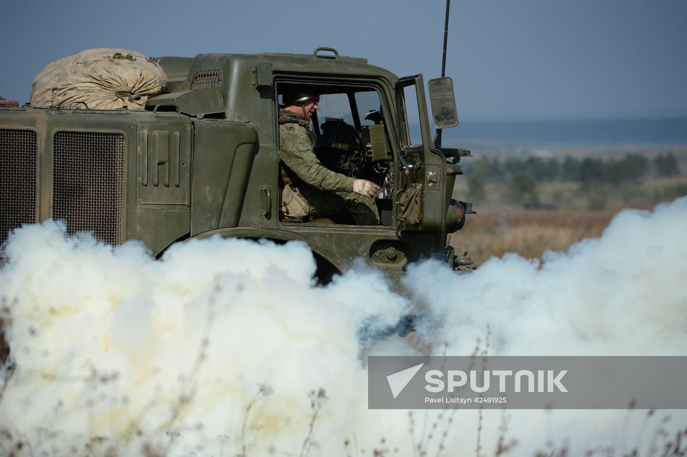 Exercise at Chebarkul firing range
