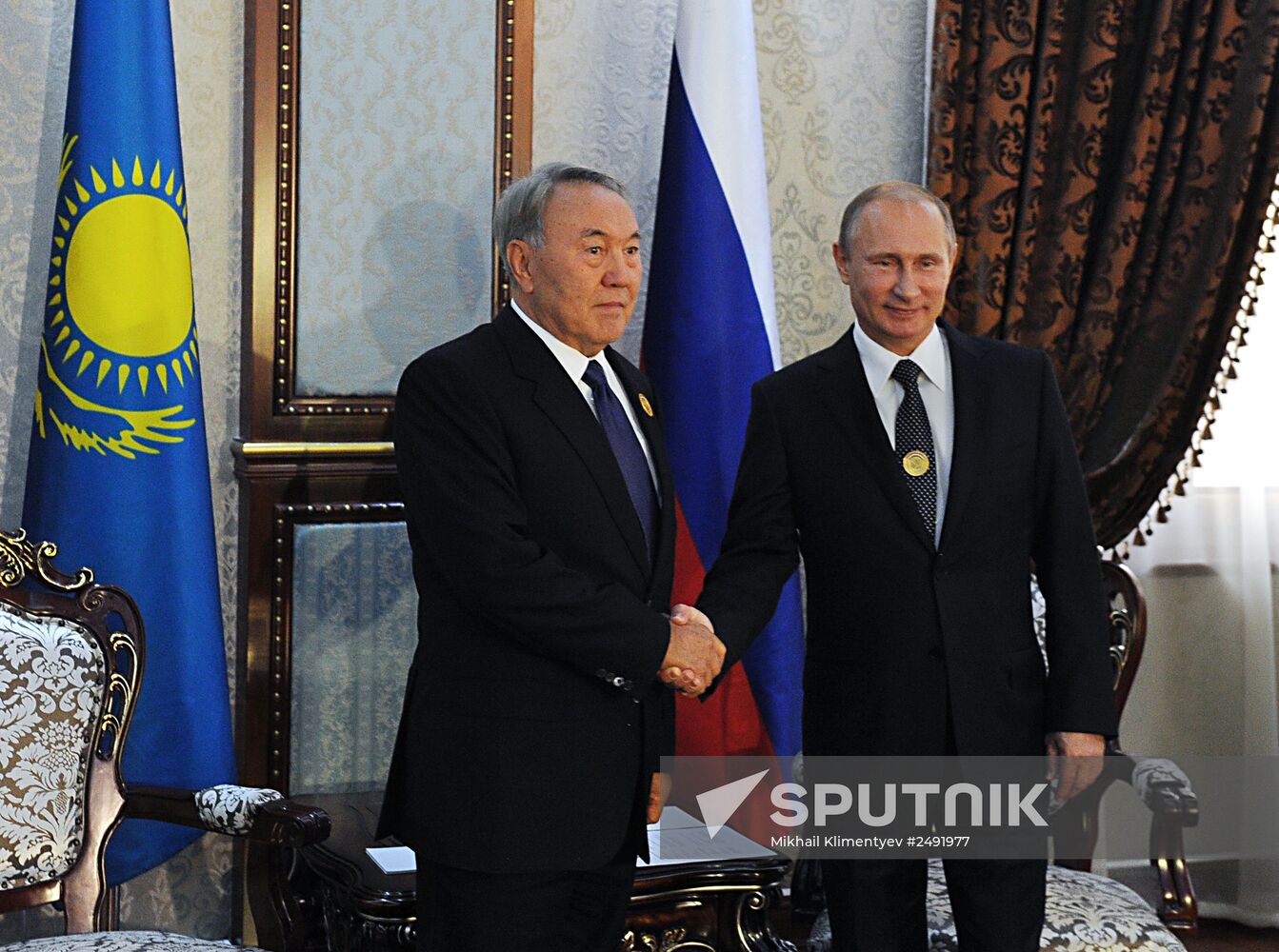 Vladimir Putin attends SCO summit in Dushanbe