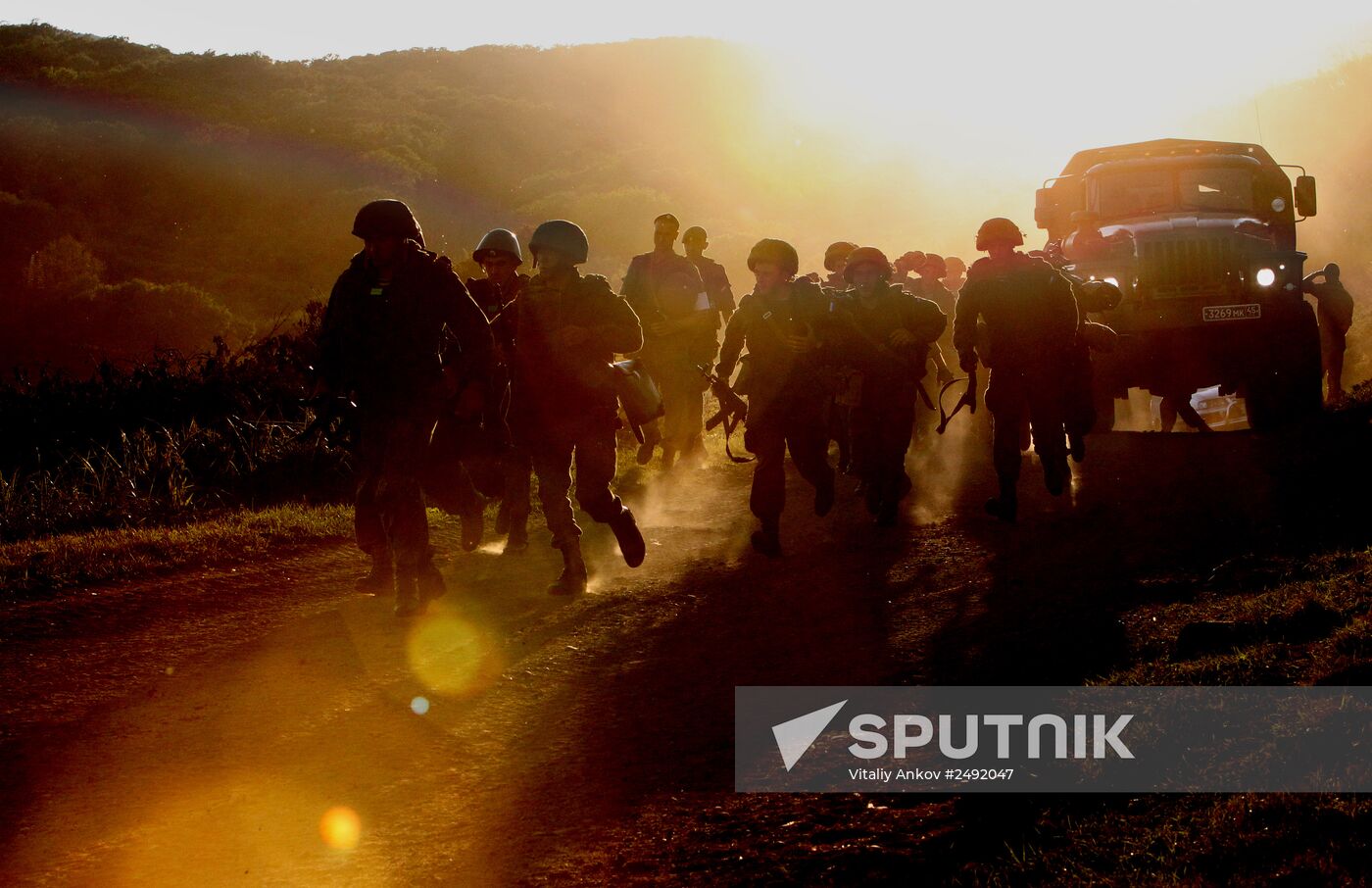 Operational readiness test of Eastern Military District