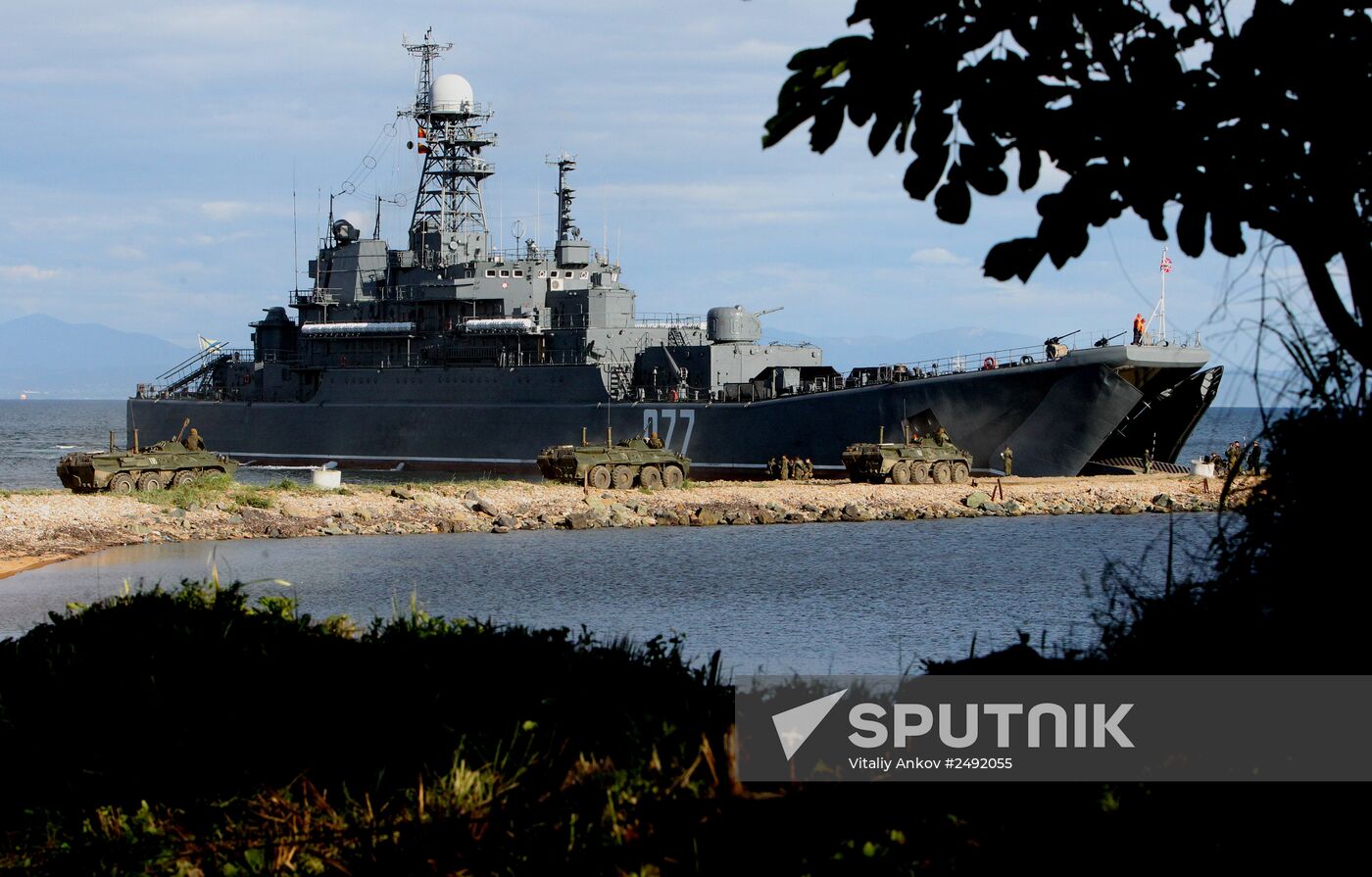 Operational readiness test of Eastern Military District