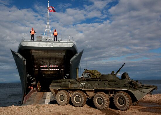 Operational readiness test of Eastern Military District