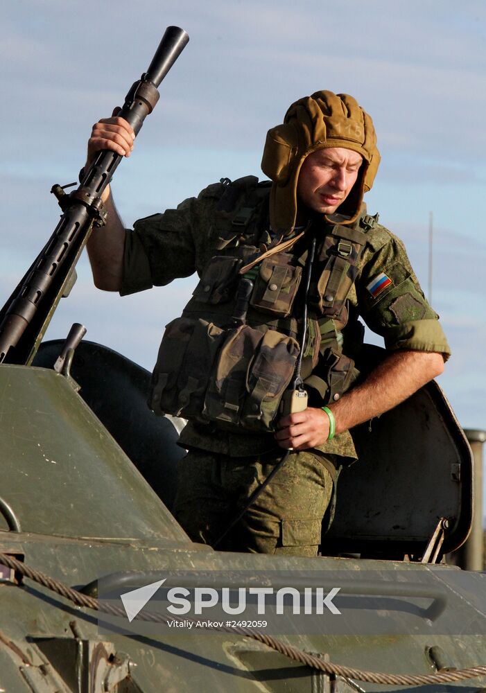 Operational readiness test of Eastern Military District