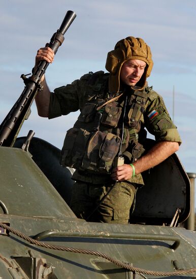 Operational readiness test of Eastern Military District
