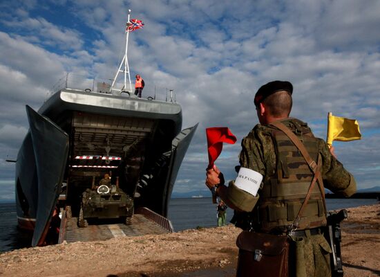 Operational readiness test of Eastern Military District