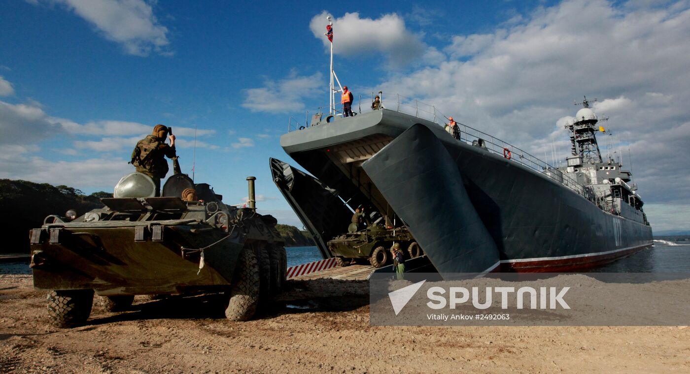 Operational readiness test of Eastern Military District