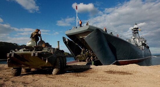 Operational readiness test of Eastern Military District