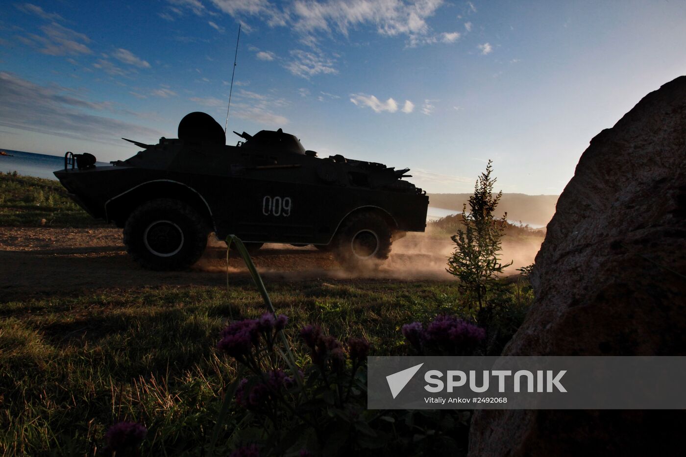 Operational readiness test of Eastern Military District