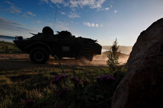 Operational readiness test of Eastern Military District