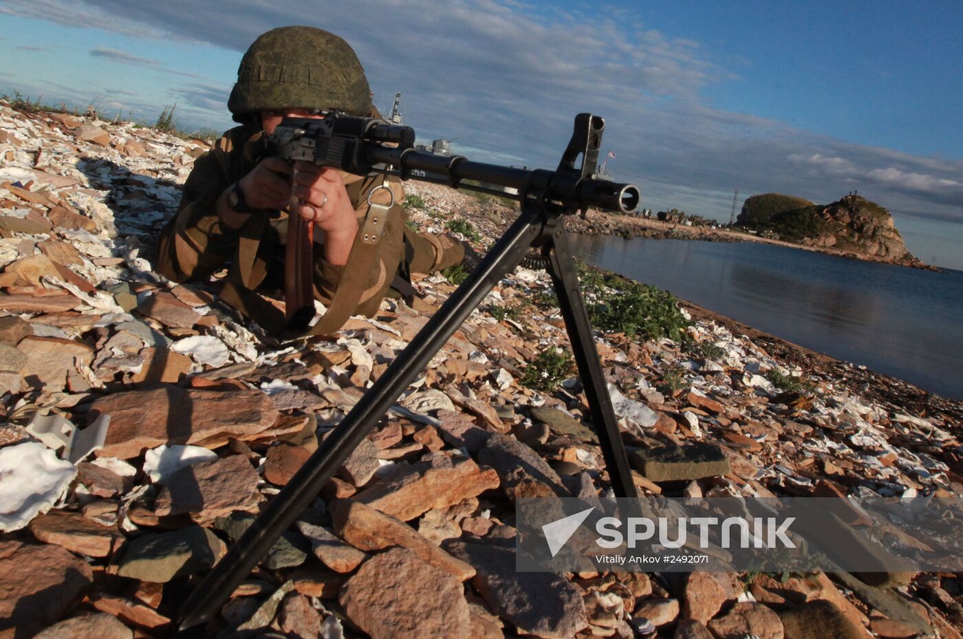 Operational readiness test of Eastern Military District