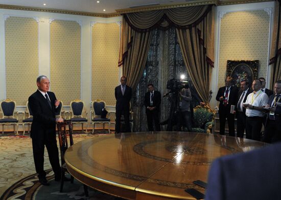 Vladimir Putin takes part in SCO summit in Dushanbe