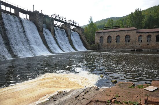 Porogi (Rapids), the oldest operational hydropower station on the Bolshaya Satka River