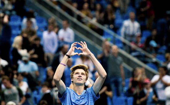 Tennis. Davis Cup. Russia vs. Portugal. Day Two