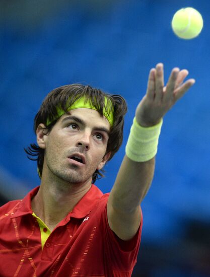 Tennis. Davis Cup. Russia vs. Portugal. Day Two