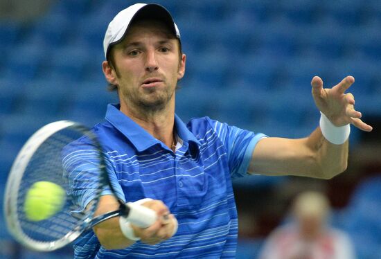 Tennis. Davis Cup. Russia vs. Portugal. Day Two