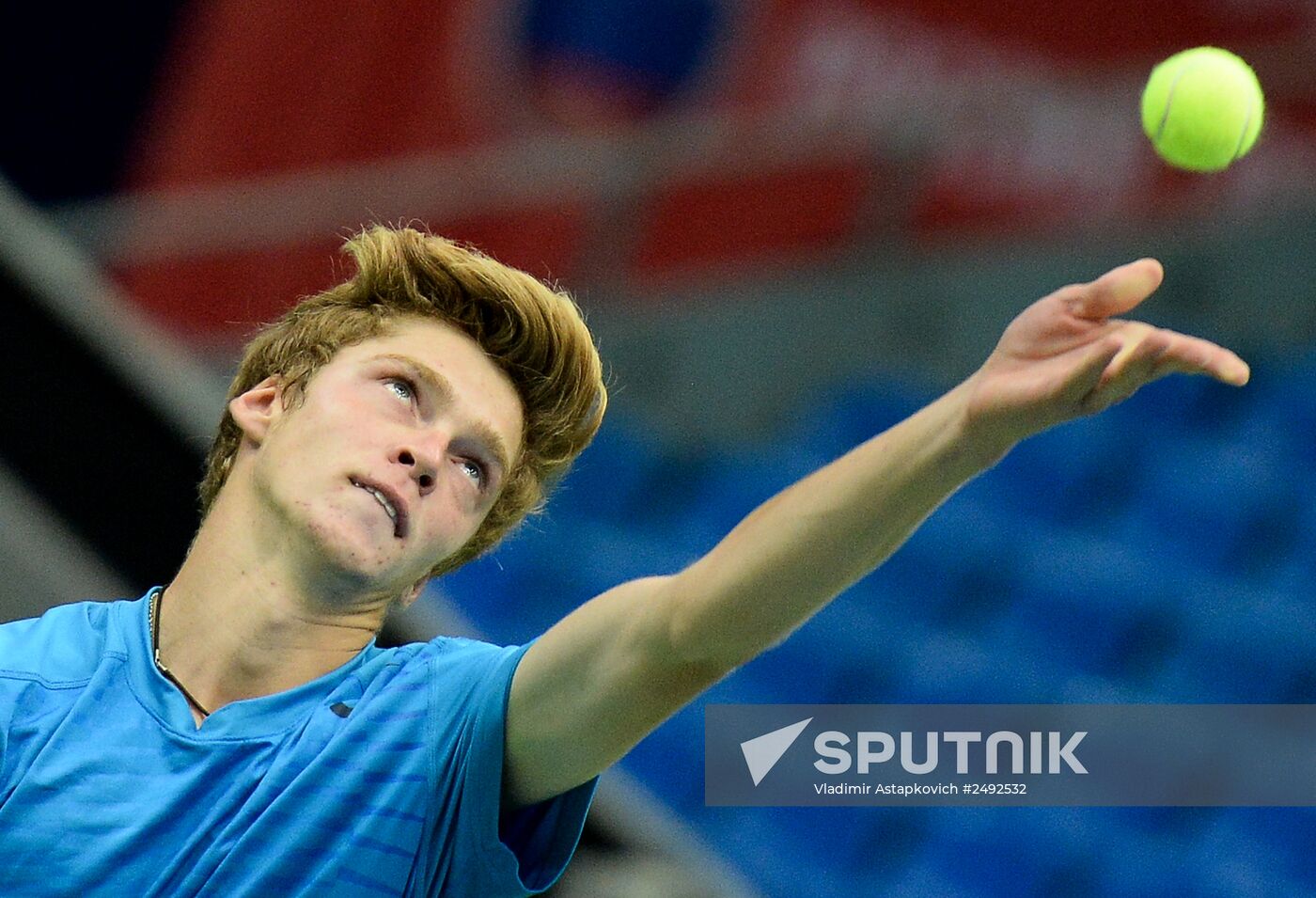 Tennis. Davis Cup. Russia vs. Portugal. Day Two