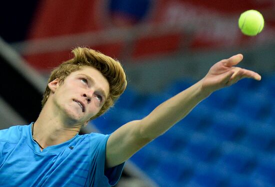 Tennis. Davis Cup. Russia vs. Portugal. Day Two