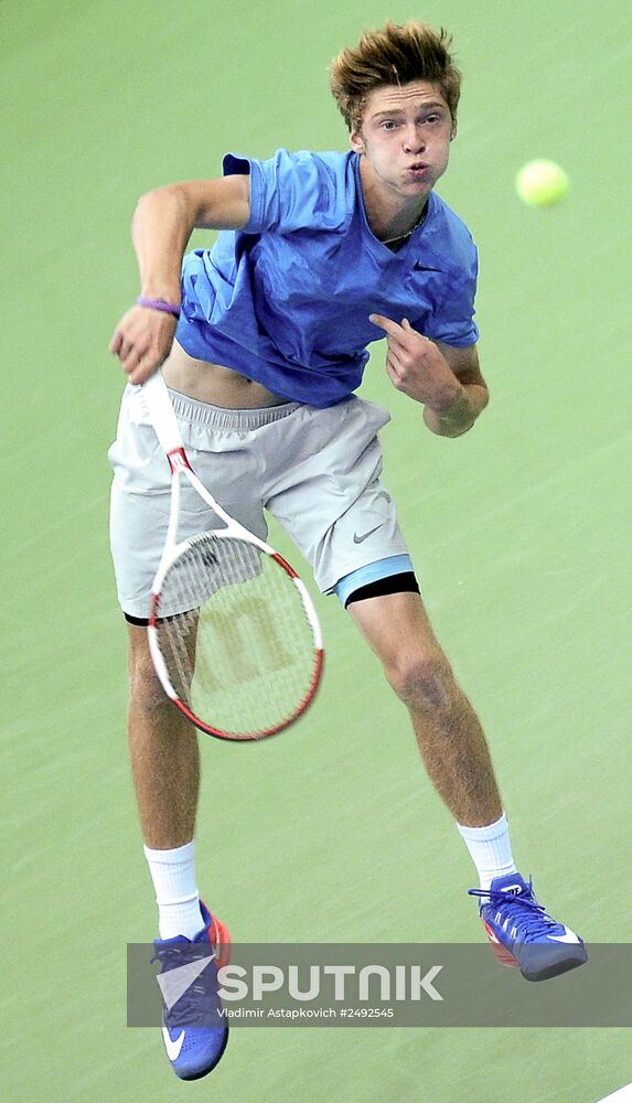 Tennis. Davis Cup. Russia vs. Portugal. Day Two