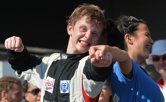 Russian circuit racing championship. Day One