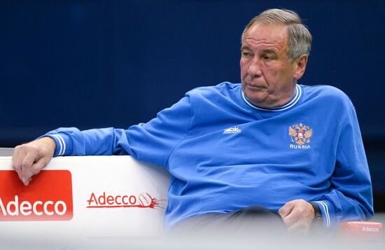 Tennis. Davis Cup. Russia vs. Portugal. Day Two