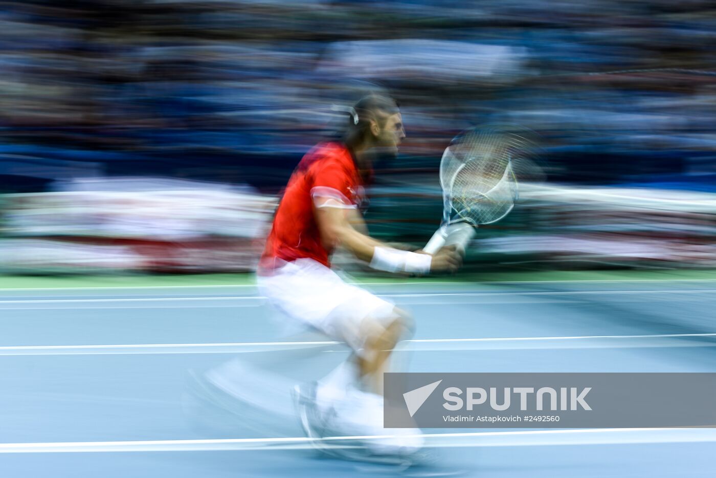Tennis. Davis Cup. Russia vs. Portugal. Day Two