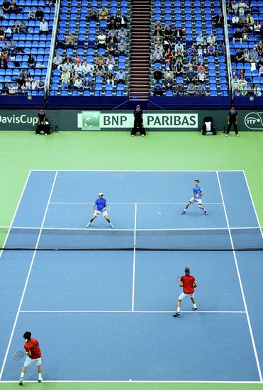 Tennis. Davis Cup. Russia vs. Portugal. Day Two